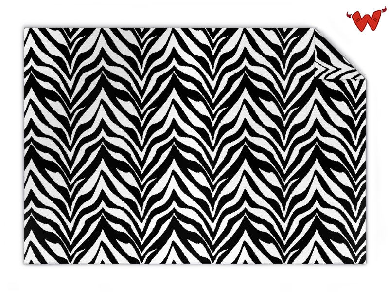 Bild von   strickdecke zebrajpg | Individuelle 🎁 persönliche 🎁 personalisierte Geschenke bedruckt ▪ bestickt ▪ graviert