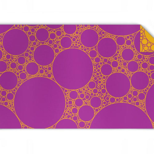 Kinder Strickdecke mit Kreisen