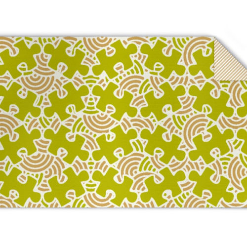 Kinder Strickdecke Puzzle Muster