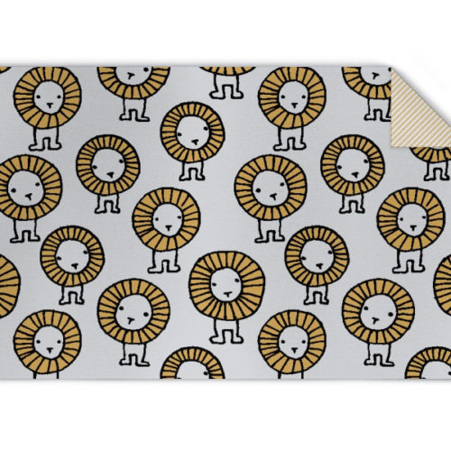 Kinder Strickdecke Löwe