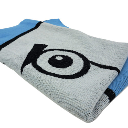 Baby Strickdecke 4-farb Eisbär