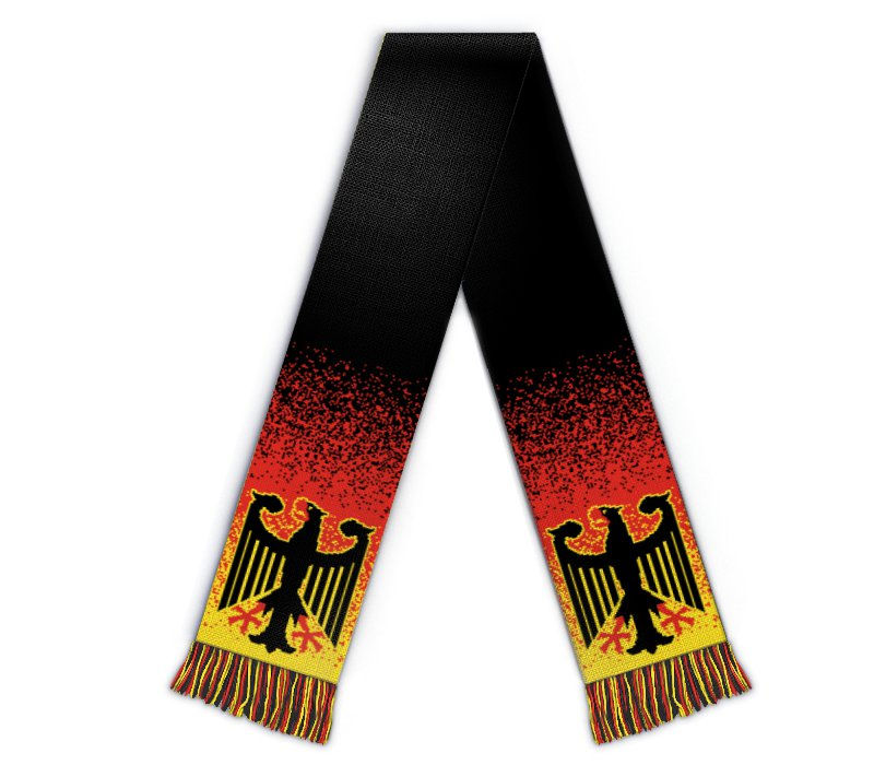 Bild von   fanschal deutschlandjpg | Individuelle 🎁 persönliche 🎁 personalisierte Geschenke bedruckt ▪ bestickt ▪ graviert