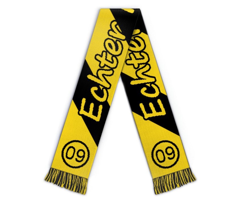 Bild von   fanschal dortmundjpg | Individuelle 🎁 persönliche 🎁 personalisierte Geschenke bedruckt ▪ bestickt ▪ graviert