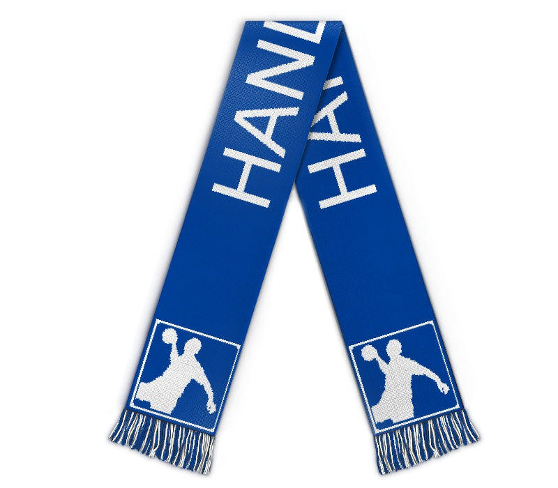 Bild von   fanschal handballjpg | Individuelle 🎁 persönliche 🎁 personalisierte Geschenke bedruckt ▪ bestickt ▪ graviert