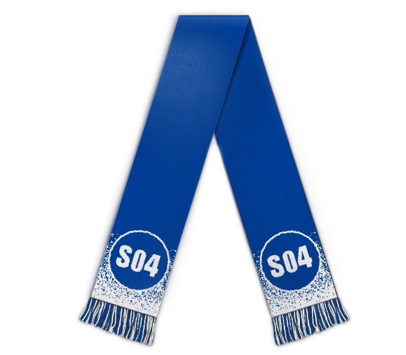 Bild von   fanschal schalkejpg | Individuelle 🎁 persönliche 🎁 personalisierte Geschenke bedruckt ▪ bestickt ▪ graviert