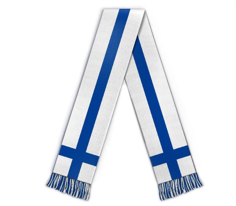 Bild von   fanschal finnlandjpg | Individuelle 🎁 persönliche 🎁 personalisierte Geschenke bedruckt ▪ bestickt ▪ graviert