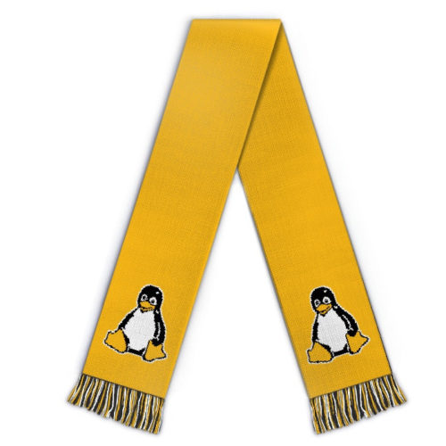 Fanschal Pinguin Tux
