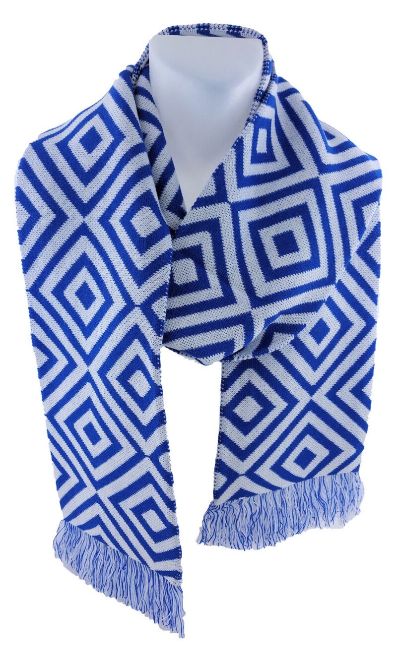 Bild von   maxi fanschal mit rautenjpg | Individuelle 🎁 persönliche 🎁 personalisierte Geschenke bedruckt ▪ bestickt ▪ graviert