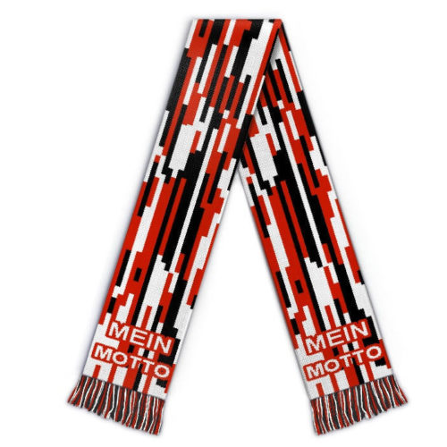Maxi Fanschal mit Motto