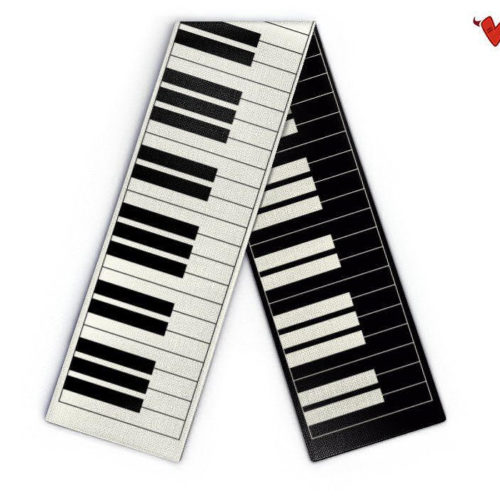 Design Schal Klavier
