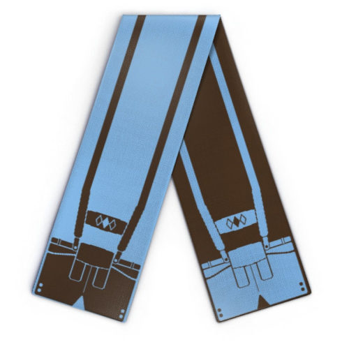 Design Schal Lederhose