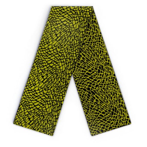 Design Schal Krokodil