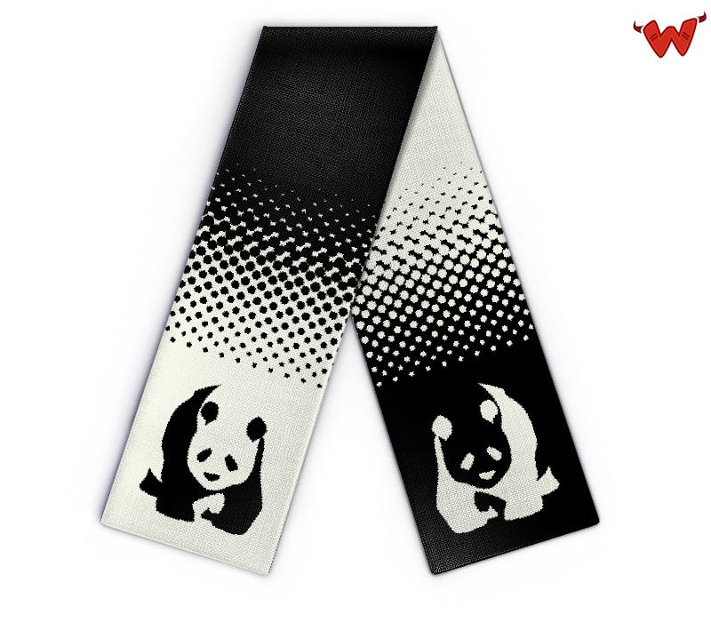 Bild von   design schal pandajpg | Individuelle 🎁 persönliche 🎁 personalisierte Geschenke bedruckt ▪ bestickt ▪ graviert