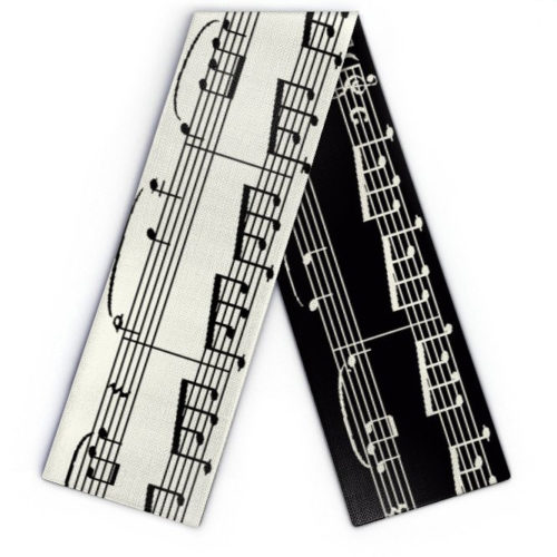 Design Schal mit Noten