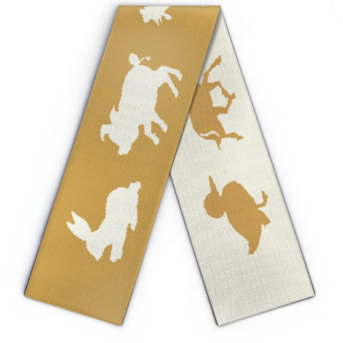 Kinder Design Schal mit Tieren