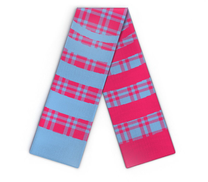 Maxi Design Schal Schallwellen