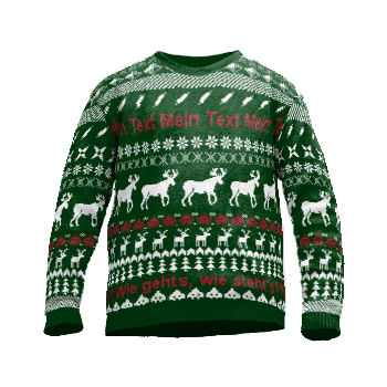 Pullover mit Rentier