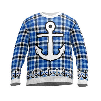 Bild von   pullover mit ankerjpg | Individuelle 🎁 persönliche 🎁 personalisierte Geschenke bedruckt ▪ bestickt ▪ graviert