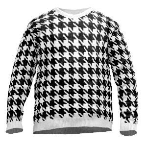 Pullover Pepita Hahnentritt