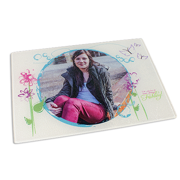 Bild von   glasschneidebrett mit fotojpg | Individuelle 🎁 persönliche 🎁 personalisierte Geschenke bedruckt ▪ bestickt ▪ graviert