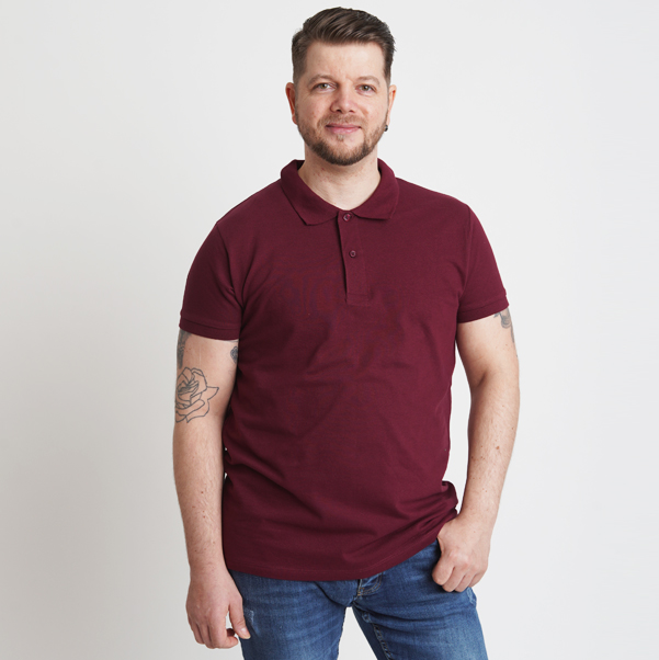 Bild von   maenner poloshirtjpg | Individuelle 🎁 persönliche 🎁 personalisierte Geschenke bedruckt ▪ bestickt ▪ graviert