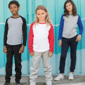 Langarm Baseball Shirt