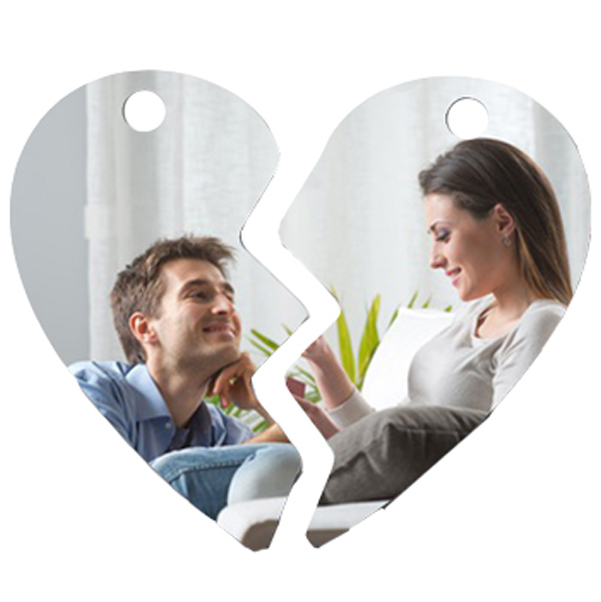 Bild von   schluesselanhaenger herz  teijpg | Individuelle 🎁 persönliche 🎁 personalisierte Geschenke bedruckt ▪ bestickt ▪ graviert