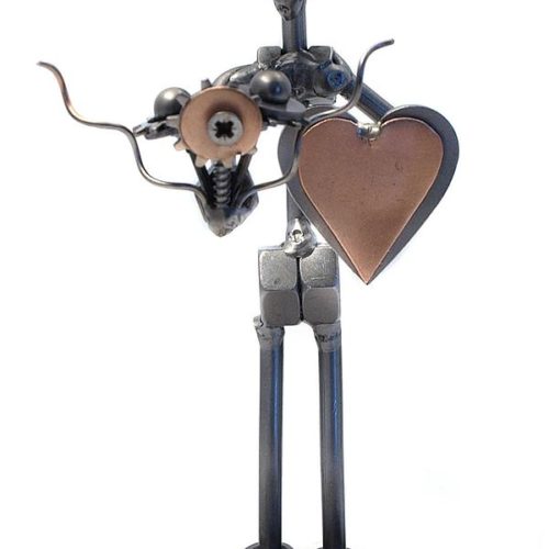 Schraubenmännchen Valentinstag mit persönlicher Botschaft