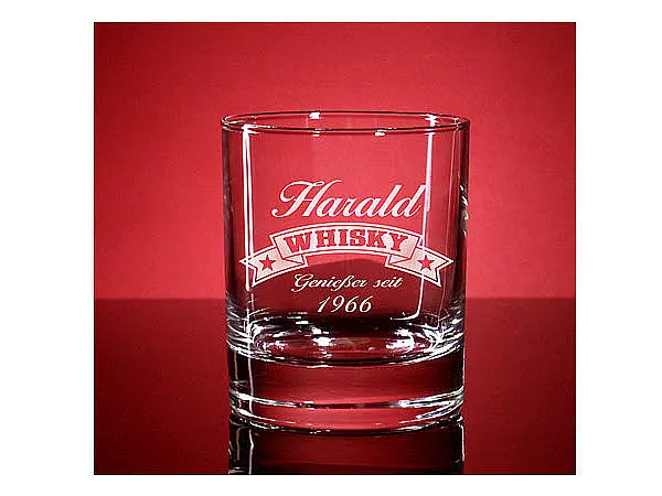 Bild von   whiskyglas islande mit gravurjpg | Individuelle 🎁 persönliche 🎁 personalisierte Geschenke bedruckt ▪ bestickt ▪ graviert