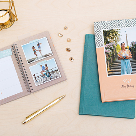 Bild von   foto agenda deluxe lederoptikjpg | Individuelle 🎁 persönliche 🎁 personalisierte Geschenke bedruckt ▪ bestickt ▪ graviert