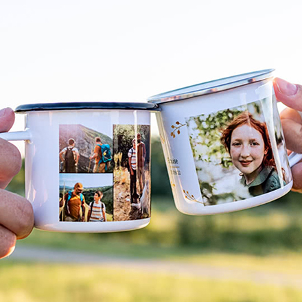 Bild von   emaille tassejpg | Individuelle 🎁 persönliche 🎁 personalisierte Geschenke bedruckt ▪ bestickt ▪ graviert