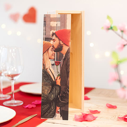 Bild von   weinkiste aus holz personalisijpg | Individuelle 🎁 persönliche 🎁 personalisierte Geschenke bedruckt ▪ bestickt ▪ graviert
