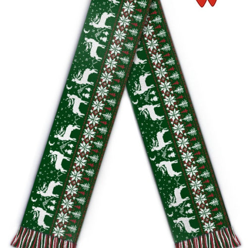 Fanschal Weihnachten