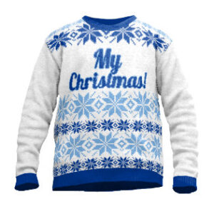 Weihnachtspullover Schnee