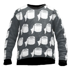 Bild von   pullover klopapierjpg | Individuelle 🎁 persönliche 🎁 personalisierte Geschenke bedruckt ▪ bestickt ▪ graviert