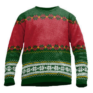 Weihnachtspullover Vorlage