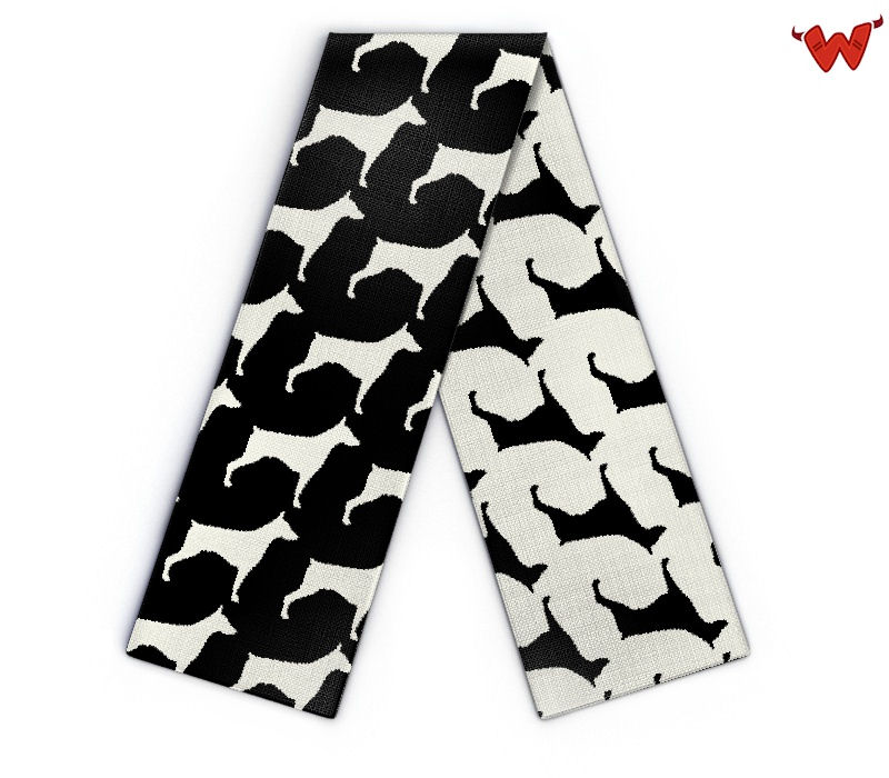 Bild von   merino schal hundejpg | Individuelle 🎁 persönliche 🎁 personalisierte Geschenke bedruckt ▪ bestickt ▪ graviert
