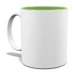 Bild von   fototasse innen hellgruenjpg | Individuelle 🎁 persönliche 🎁 personalisierte Geschenke bedruckt ▪ bestickt ▪ graviert