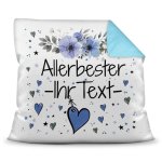 Bild von   kissen inkl kissenfllung mitjpg | Individuelle 🎁 persönliche 🎁 personalisierte Geschenke bedruckt ▪ bestickt ▪ graviert