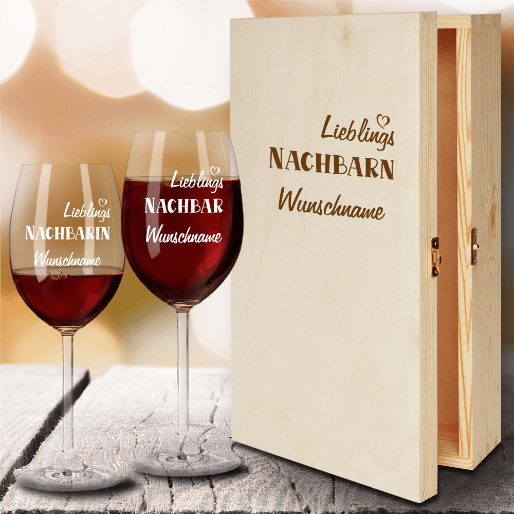 Bild von   geschenkbox rotweinglaeser vonpng | Individuelle 🎁 persönliche 🎁 personalisierte Geschenke bedruckt ▪ bestickt ▪ graviert