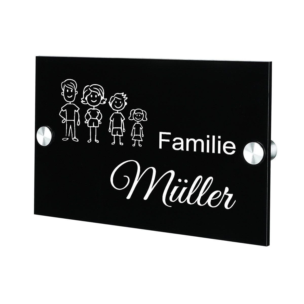 Bild von   plexiglas acryltafel tuerschiljpg | Individuelle 🎁 persönliche 🎁 personalisierte Geschenke bedruckt ▪ bestickt ▪ graviert