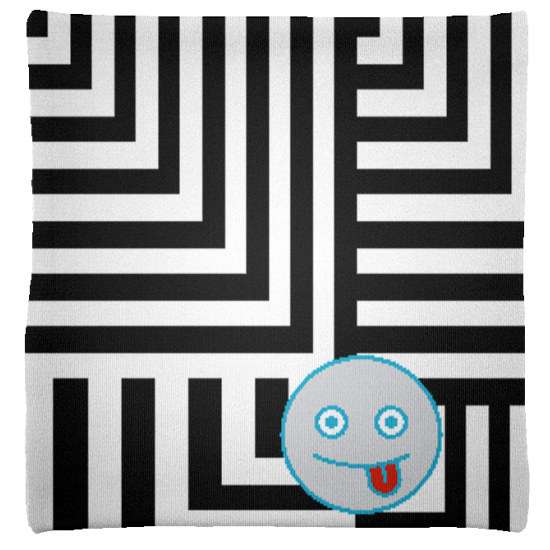 Bild von   kissen bezug kunst smilejpg | Individuelle 🎁 persönliche 🎁 personalisierte Geschenke bedruckt ▪ bestickt ▪ graviert