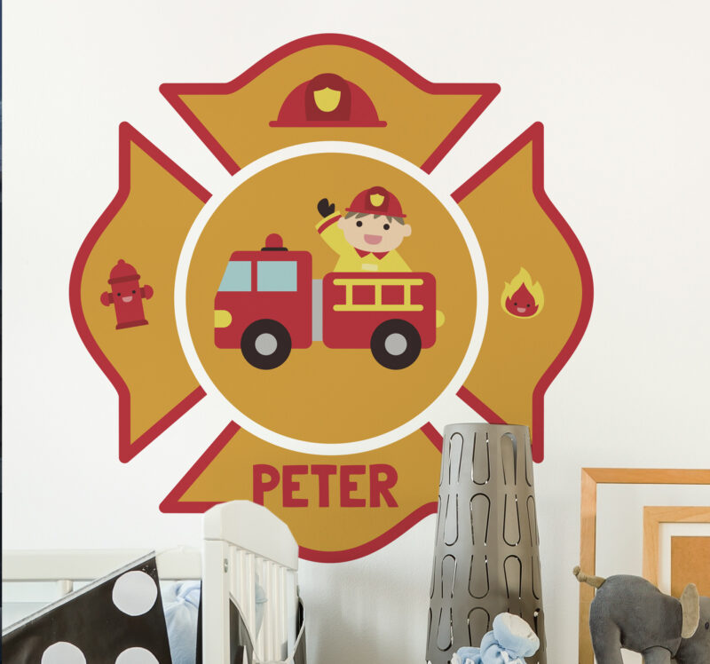 Bild von   personalisiertes kinder feuerwjpg | Individuelle 🎁 persönliche 🎁 personalisierte Geschenke bedruckt ▪ bestickt ▪ graviert