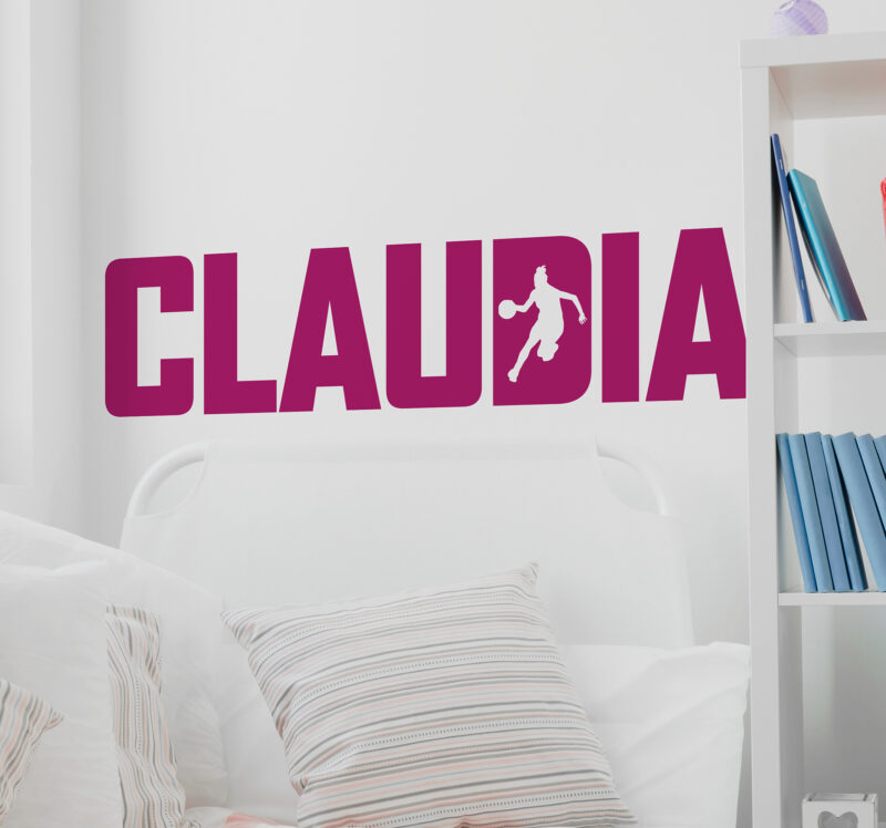 Bild von   wandtattoo jugendzimmer basketjpg | Individuelle 🎁 persönliche 🎁 personalisierte Geschenke bedruckt ▪ bestickt ▪ graviert