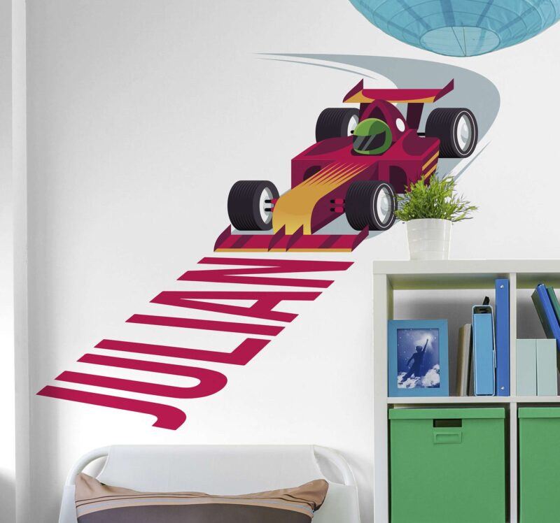 Bild von   personalisierter rennwagen autjpg | Individuelle 🎁 persönliche 🎁 personalisierte Geschenke bedruckt ▪ bestickt ▪ graviert