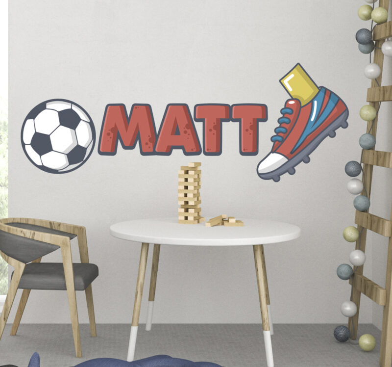 Bild von   personalisiertes ball und fussjpg | Individuelle 🎁 persönliche 🎁 personalisierte Geschenke bedruckt ▪ bestickt ▪ graviert