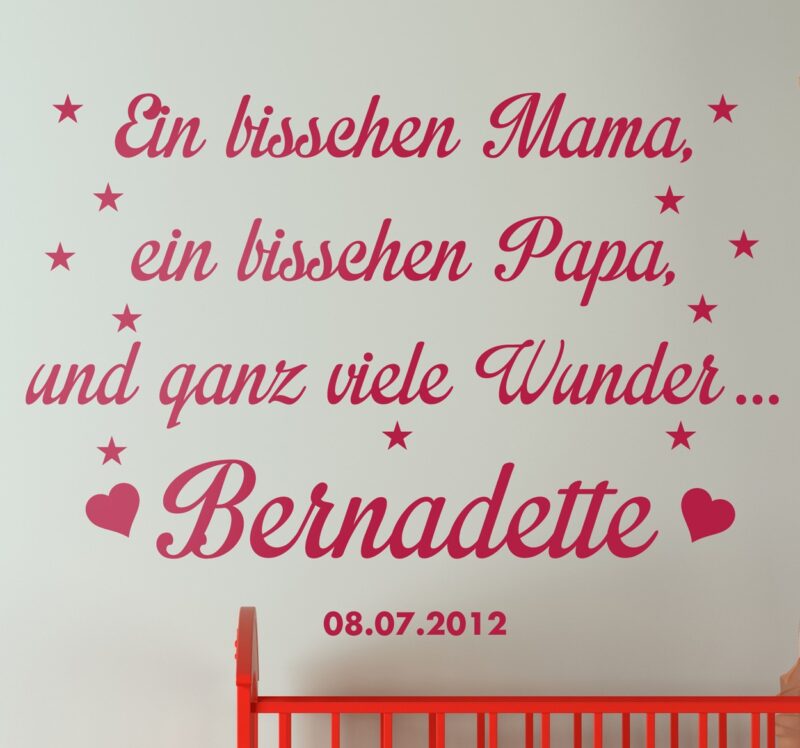 Bild von   personalisierter spruch kinderjpg | Individuelle 🎁 persönliche 🎁 personalisierte Geschenke bedruckt ▪ bestickt ▪ graviert