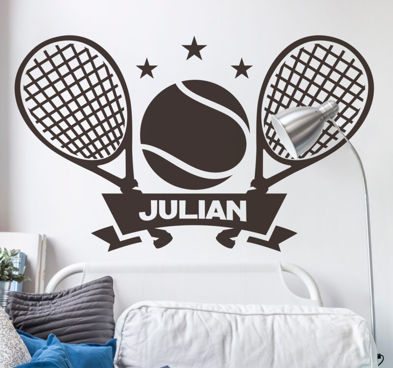 Bild von   personalisierbares tennis schljpg | Individuelle 🎁 persönliche 🎁 personalisierte Geschenke bedruckt ▪ bestickt ▪ graviert