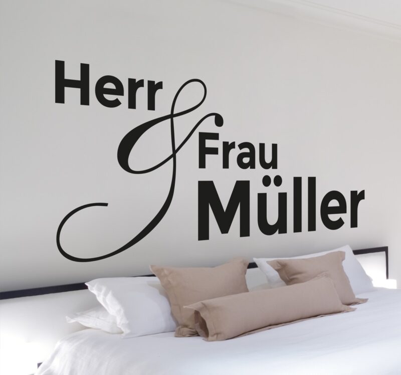 Bild von   personalisierbares wandtattoojpg | Individuelle 🎁 persönliche 🎁 personalisierte Geschenke bedruckt ▪ bestickt ▪ graviert