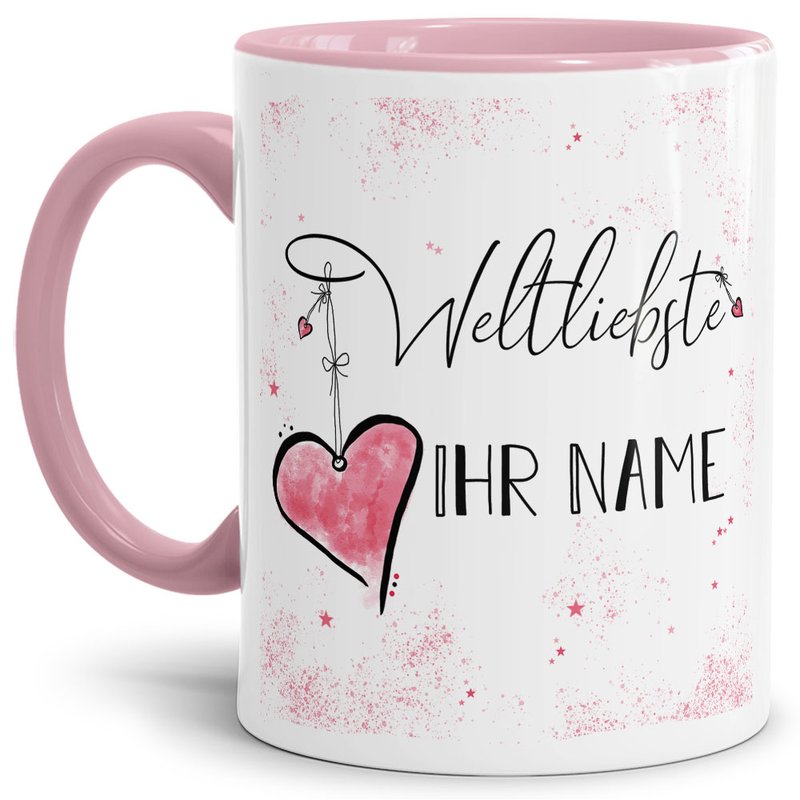 Bild von   namenstasse mit wunschname weijpg | Individuelle 🎁 persönliche 🎁 personalisierte Geschenke bedruckt ▪ bestickt ▪ graviert